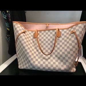 Louis Vuitton GM Azur Damier Neverfull